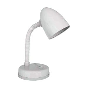 Lampe de bureau EDM 30257 Amsterdam Blanc Métal 60 W 13 x 34 cm E27 Flexo/Lampe de bureau (1 Unité)