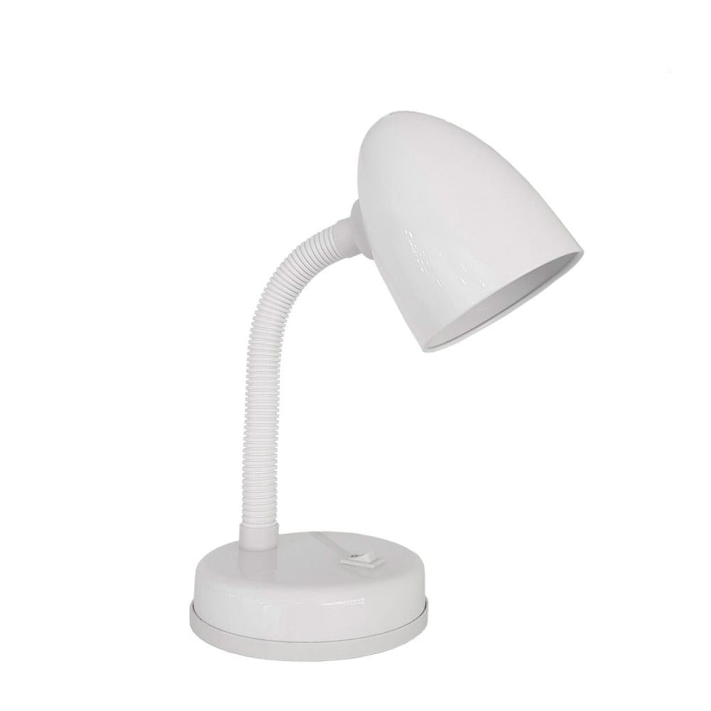 Lampe de bureau EDM 30257 Amsterdam Blanc Métal 60 W 13 x 34 cm E27 Flexo/Lampe de bureau (1 Unité)