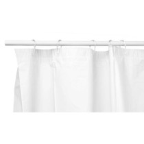 Shower Curtain Berilo 89375 White Polyethylene EVA 180 x 180 cm (12 Units)