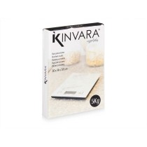 balance de cuisine Kinvara EKS-022 5KG Blanc 5 kg Marbre (6 Unités)