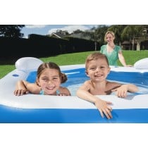 Inflatable Paddling Pool for Children Bestway Multicolour 213 x 206 x 69 cm