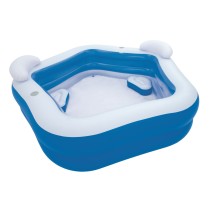 Bestway Piscine Gonflable 2 Chambres Family 213x206x69 cm +6 Ans Jardin 54153