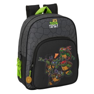 Cartable Teenage Mutant Ninja Turtles Noir Gris 27 x 33 x 10 cm