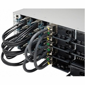 Câble Réseau Rigide UTP 6ème Catégorie CISCO STACK-T1-50CM Noir 50 cm