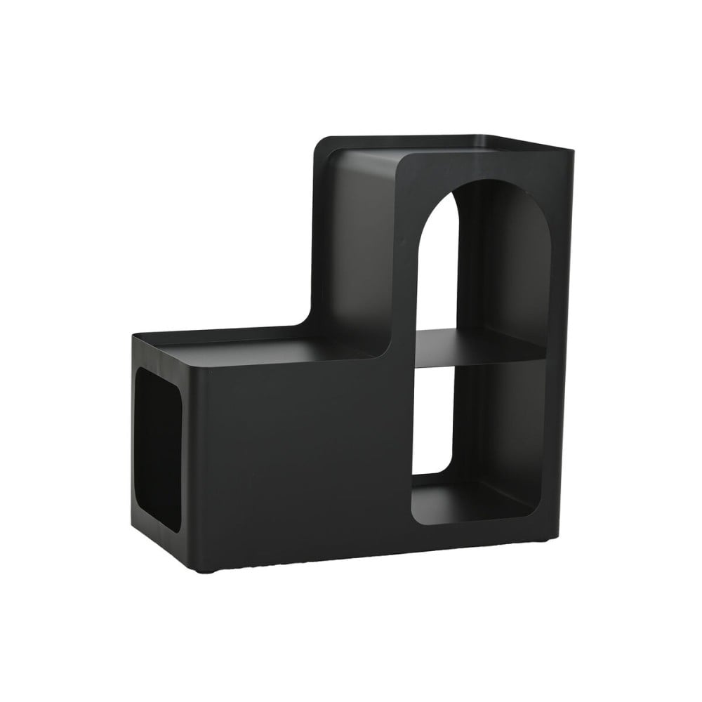 Side table Home ESPRIT Black Metal 60 x 30 x 60 cm