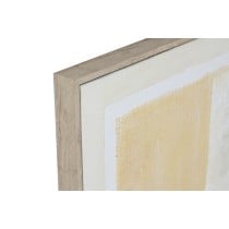 Painting Home ESPRIT Black Beige Abstract Urban 82 x 3,8 x 82 cm (2 Units)