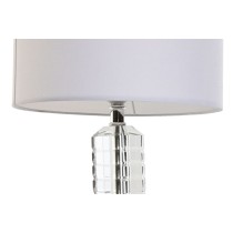 Desk lamp Home ESPRIT White Crystal 50 W 220 V 25 x 25 x 42 cm