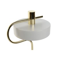 Tischlampe Home ESPRIT Weiß Gold Metall 220 V 28 x 18 x 46 cm