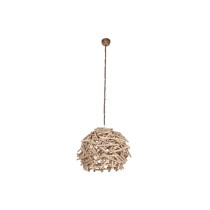 Ceiling Light Home ESPRIT Natural Wood Eucalyptus wood 50 W 40 x 40 x 40 cm