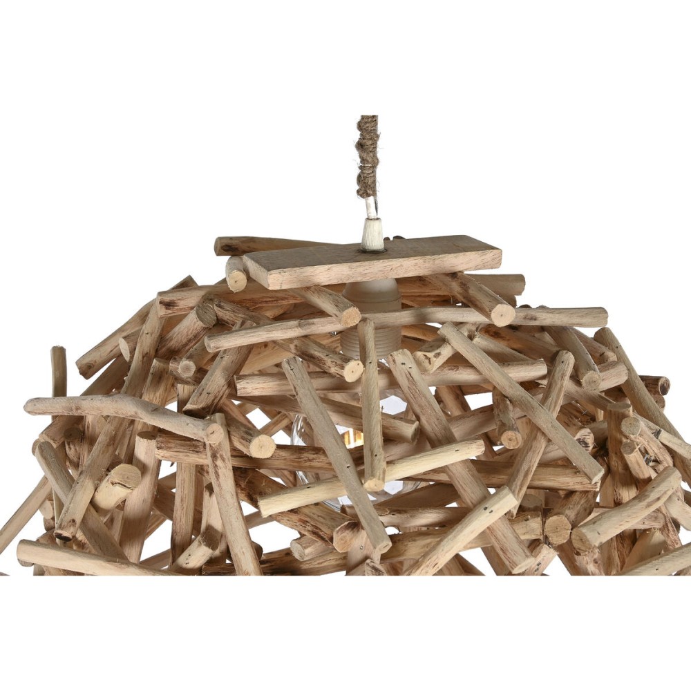 Deckenlampe Home ESPRIT natürlich Holz Eukalyptusholz 50 W 40 x 40 x 40 cm