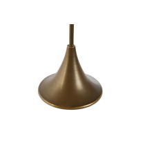 Kerzenschale Home ESPRIT Gold Metall 21 x 21 x 78 cm