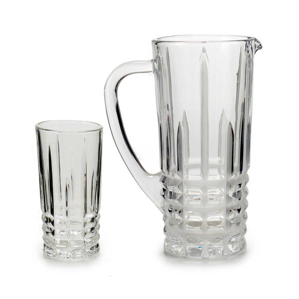 Set de pichets avec verres Vivalto 41053 Transparent verre 250 ml