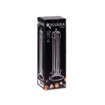 Spender für 36 Kaffeekapseln Kinvara Nespresso Silberfarben Metall 13 x 39 x 13 cm Drehend 36 Stücke