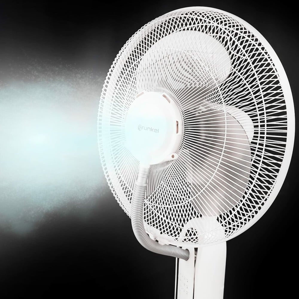 Pedestal Misting Fan Grunkel FAN-16NEBULIZADOR White 75 W