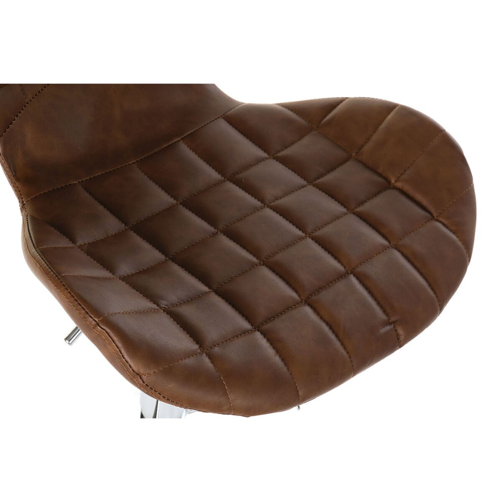 Stool Home ESPRIT Brown Metal 47 x 52 x 89 cm