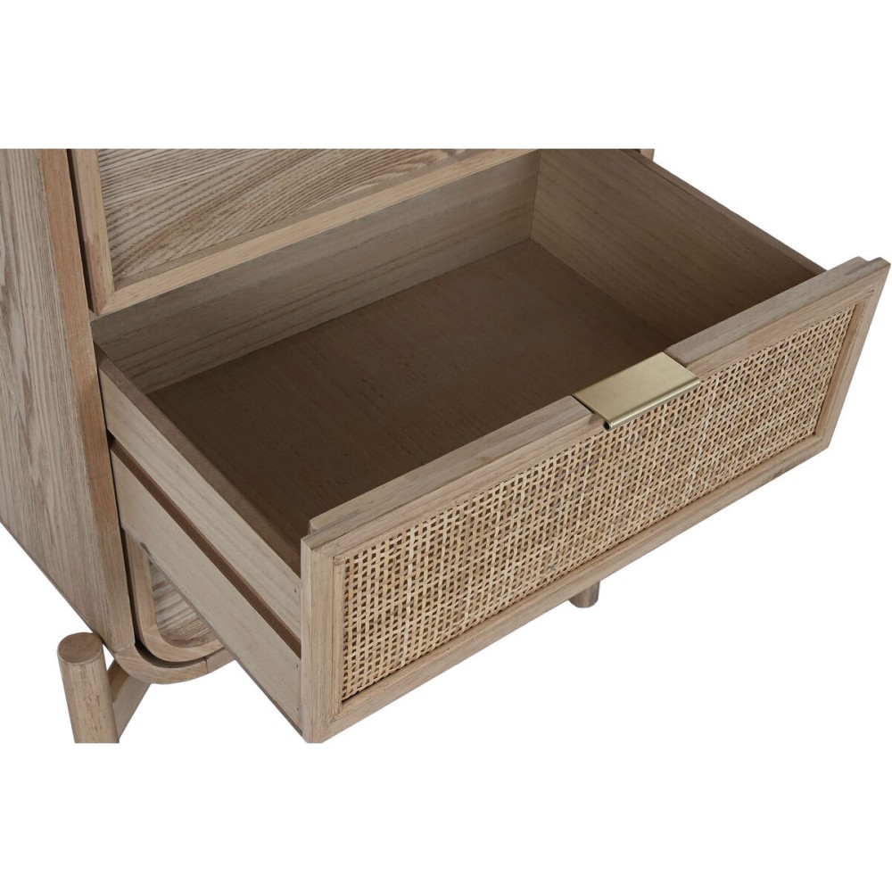 Chest of drawers Home ESPRIT Rattan Fir Tropical 52 x 35 x 100 cm