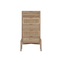 Schubladenschrank Home ESPRIT Rattan Tanne Tropical 52 x 35 x 100 cm