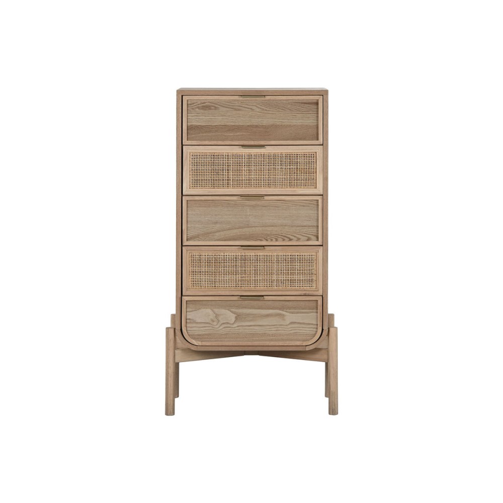 Chest of drawers Home ESPRIT Rattan Fir Tropical 52 x 35 x 100 cm