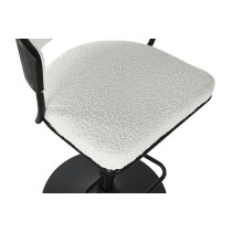 Tabouret Home ESPRIT Blanc Métal 48,5 x 48 x 83,5 cm