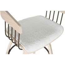 Stool Home ESPRIT White Wood 51,5 x 47,5 x 94,5 cm