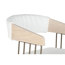 Stool Home ESPRIT White Wood 51,5 x 47,5 x 94,5 cm