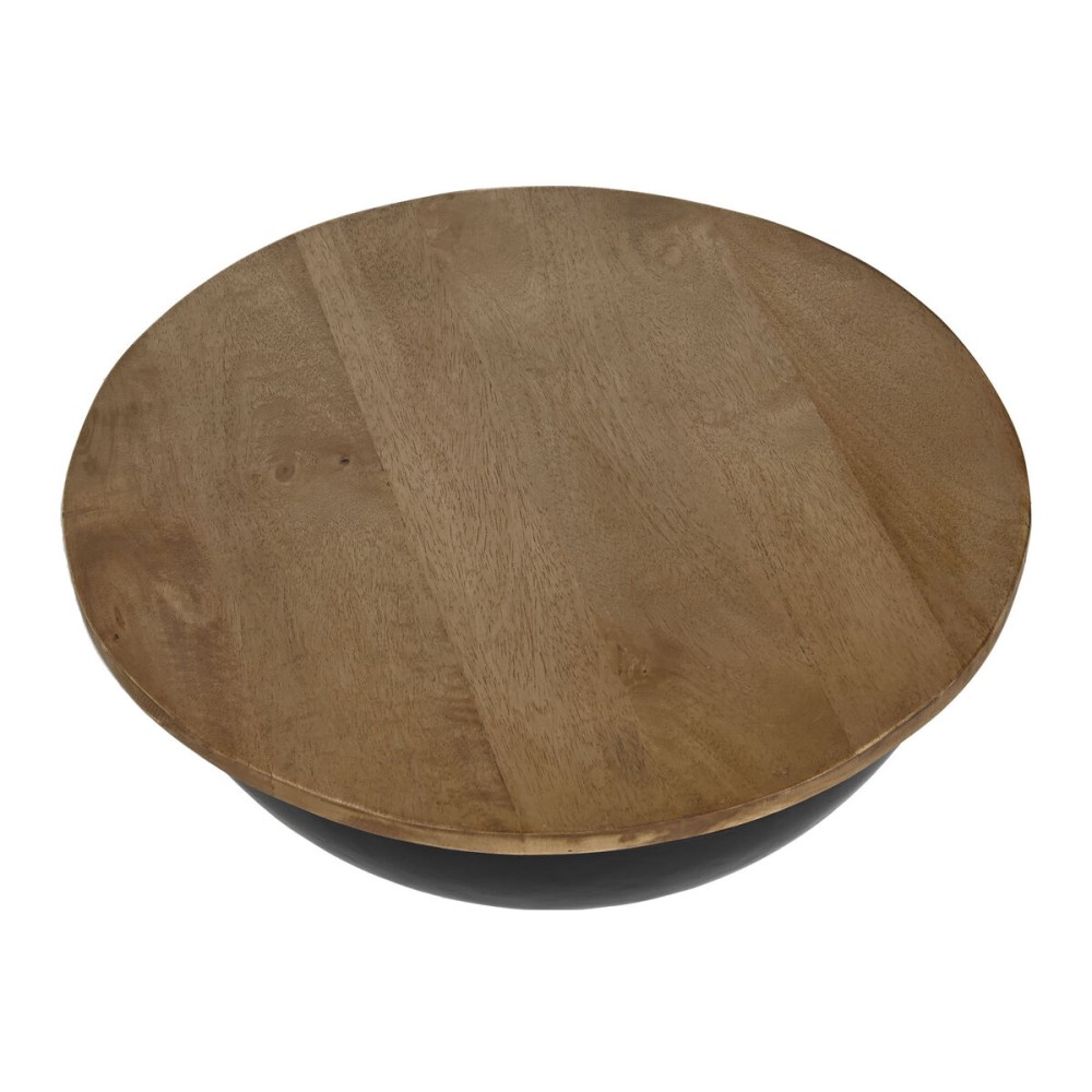 Satz mit 2 Tischen Home ESPRIT Metall Mango-Holz 60 x 60 x 28 cm