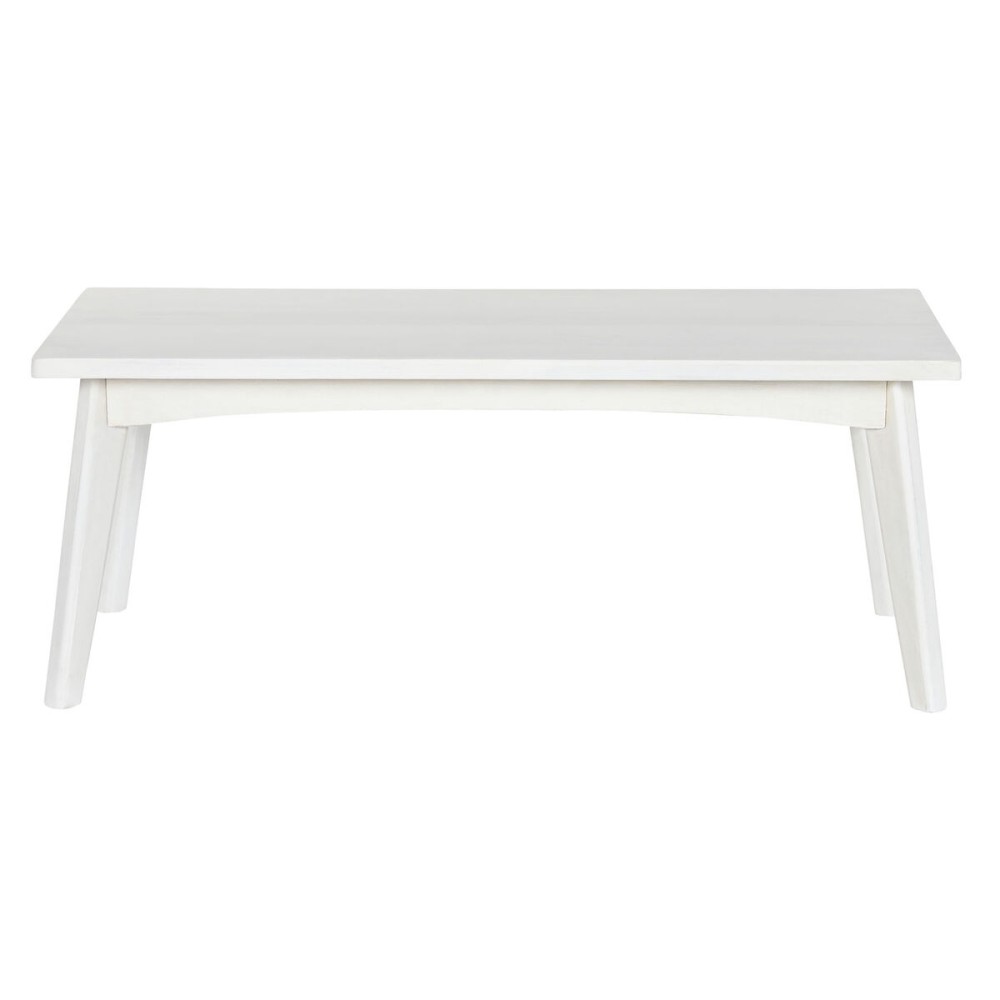 Table Basse Home ESPRIT Blanc Bois de manguier 115 x 55 x 45 cm