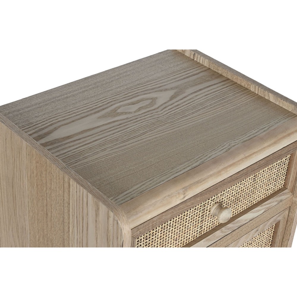 Chest of drawers Home ESPRIT Natural Rattan Paolownia wood 40 x 30 x 104 cm