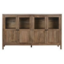 Anrichte Home ESPRIT natürlich Kristall Mango-Holz 175 x 45,2 x 105 cm