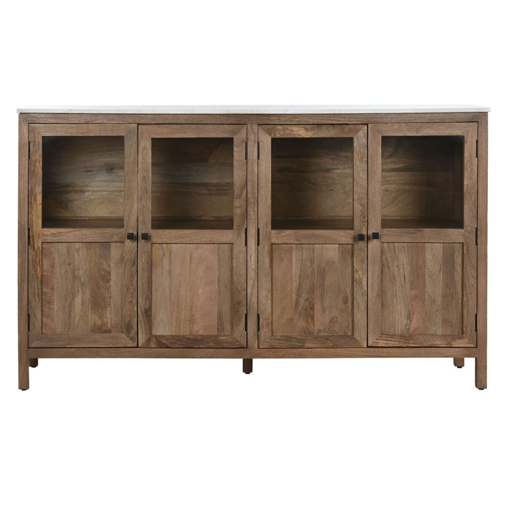 Buffet Home ESPRIT Naturel Verre Bois de manguier 175 x 45,2 x 105 cm