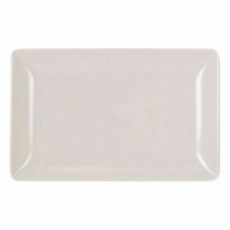 Tablett für Snacks La Mediterránea Melamine Weiß Glanz 20 x 13 x 2 cm (24 Stück)