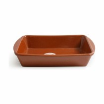 Kochschüssel Inde Vitro Azofra Steingut rechteckig 35 x 25 x 6 cm (4 Stück)