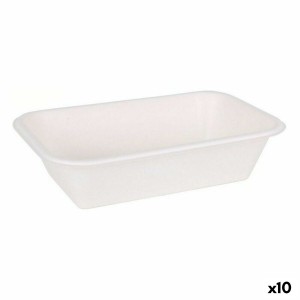 Set of bowls Viejo Valle White (10 Units) (50 pcs)