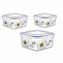 Lunchbox-Set Dem Luftdicht 3 Stücke 500 ml 18 x 18 x 10 cm (6 Stück)