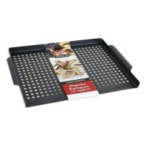 Plaque à griller avec trous pour barbecue Algon (36 x 29 cm)