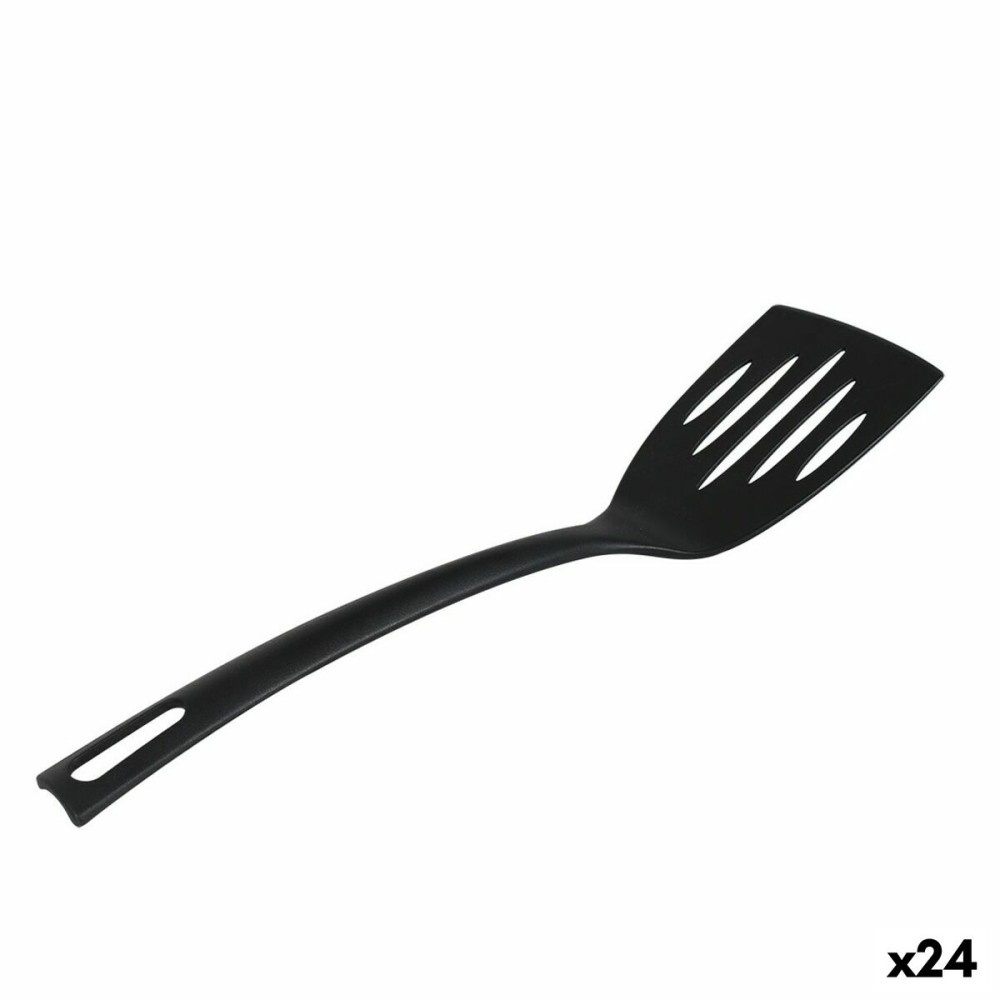 Spatule de Cuisine Quttin Noir Nylon 30 x 7 cm 30 x 7 x 3 cm (24 Unités)