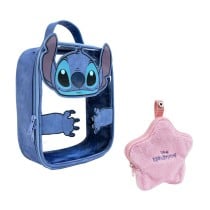 Travel Vanity Case Stitch Blue