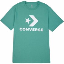 Unisex Kurzarm-T-Shirt Converse Standard Fit Center Front Large grün