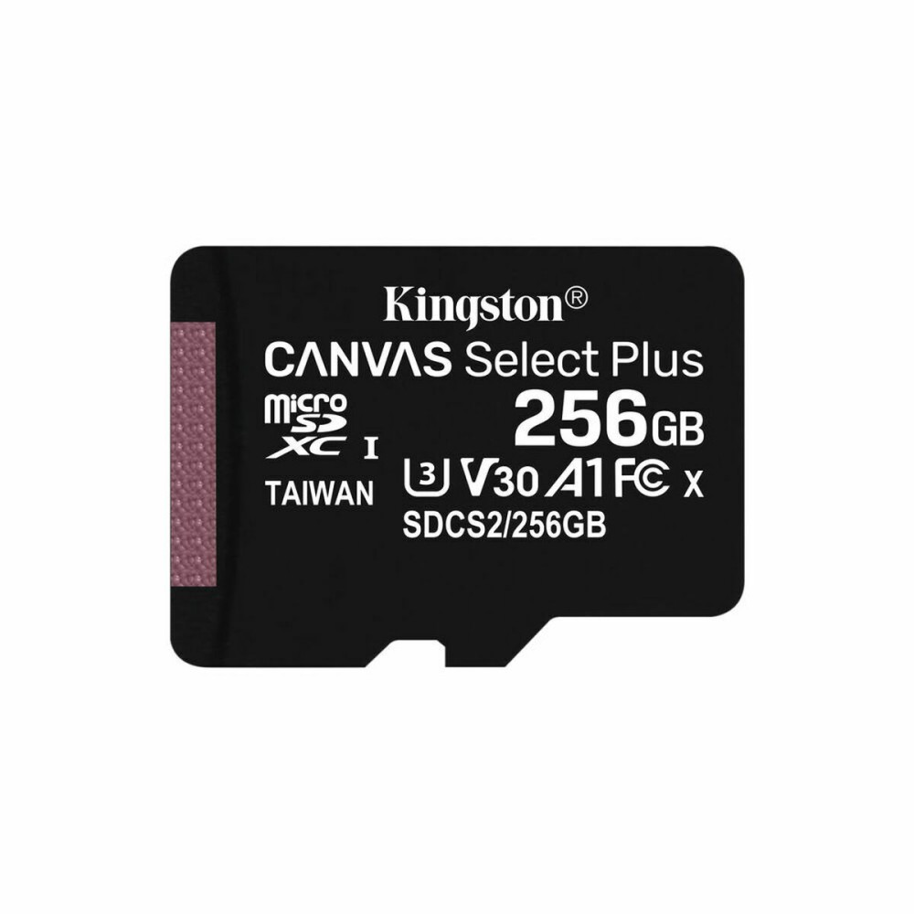 Carte Mémoire Micro SD avec Adaptateur Kingston Canvas Select Plus 256GB 256 GB