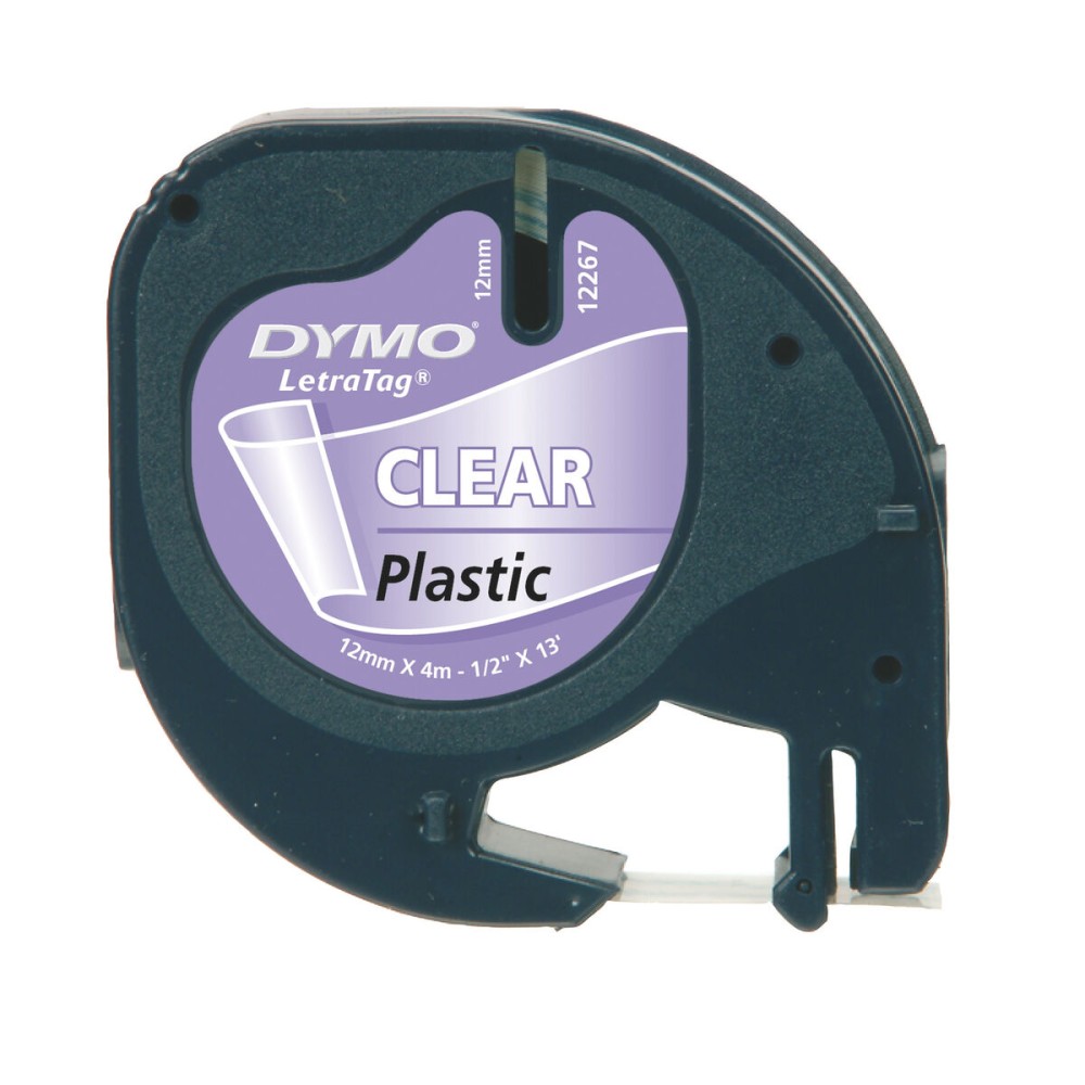 Ruban Laminé pour Etiqueteuses Dymo S0721530 Bleu