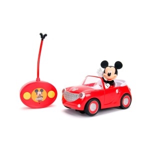 Voiture Télécommandée Mickey Mouse Roadster 27 MHz