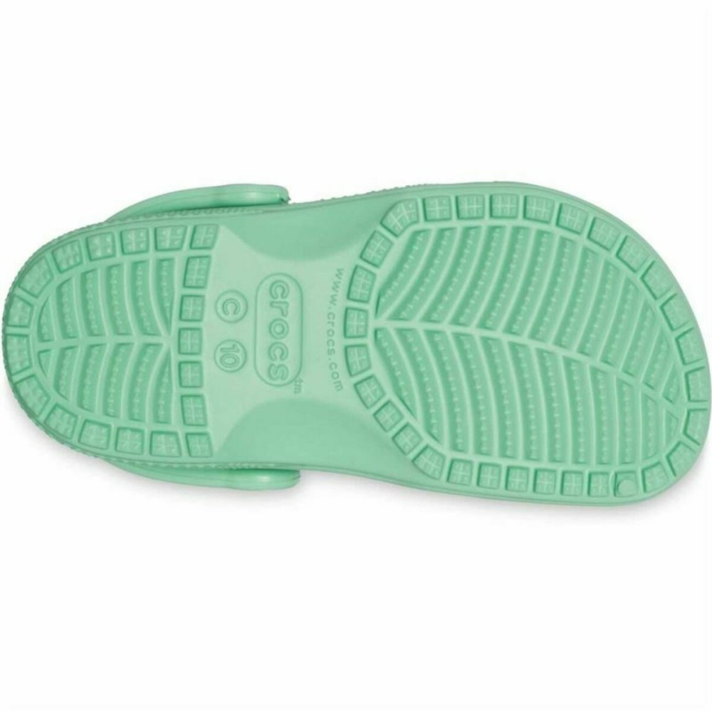 Strandclogs Crocs Classic grün Kinder