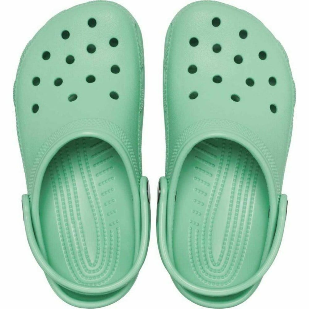 Strandclogs Crocs Classic grün Kinder