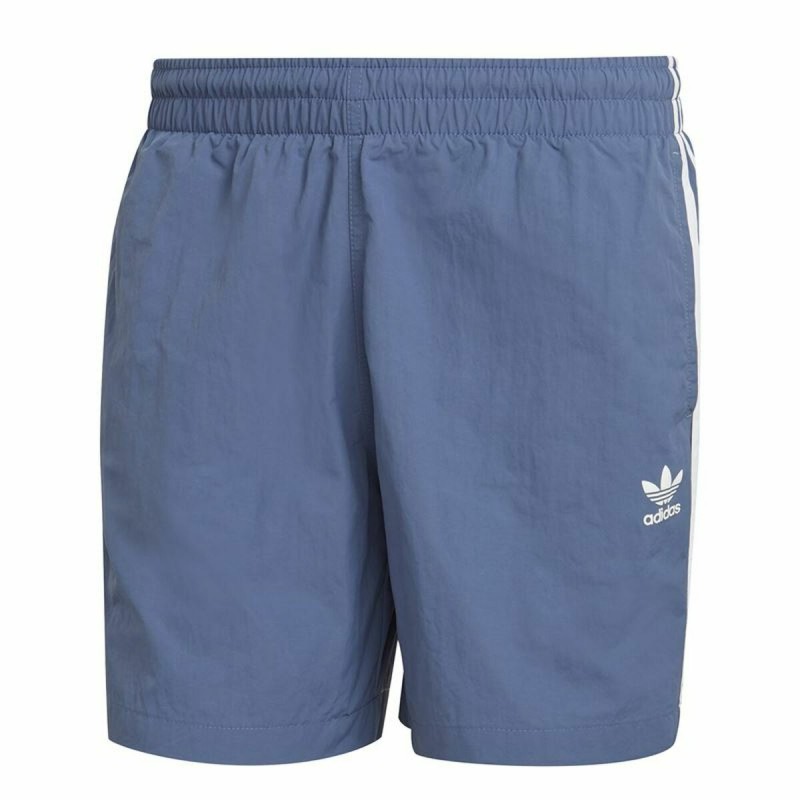 Herren Badehose Adidas Adicolor Classics Swim Grau