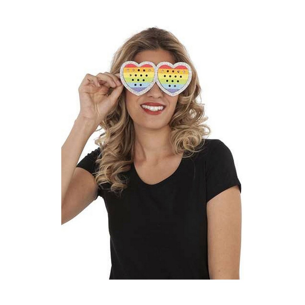 Lunettes My Other Me Rainbow Coeur