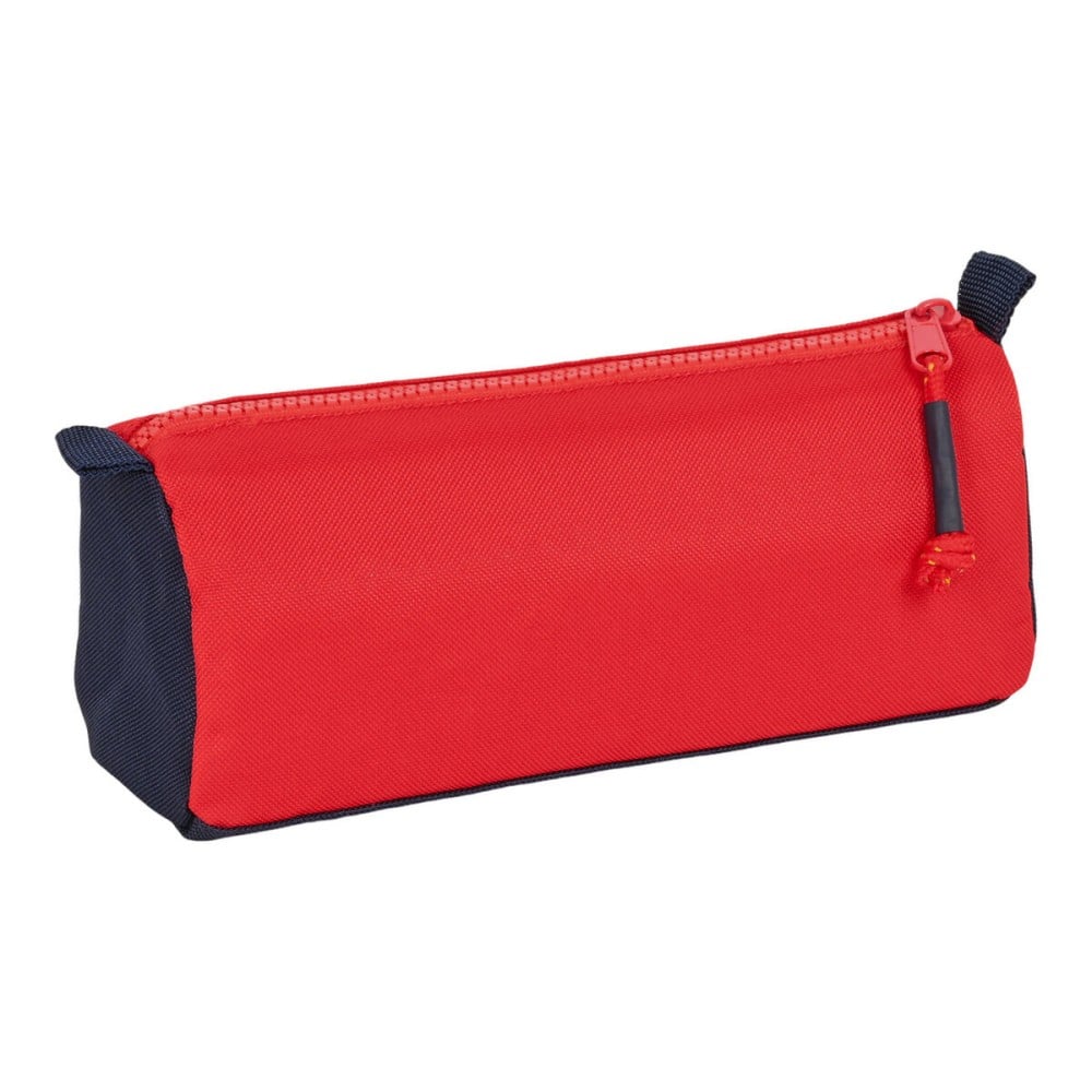 Trousse d'écolier RFEF Rouge Bleu (21 x 8 x 7 cm)