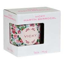 Mug Vicky Martín Berrocal Rosebloom Ceramic Multicolour (350 ml)