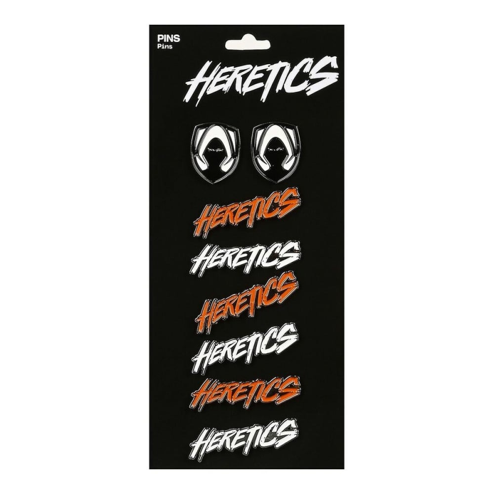 Broche Team Heretics Métal (8 pcs)