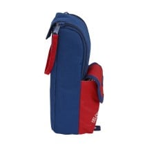 School Case Safta University Red Navy Blue (6 x 21 x 6 cm)