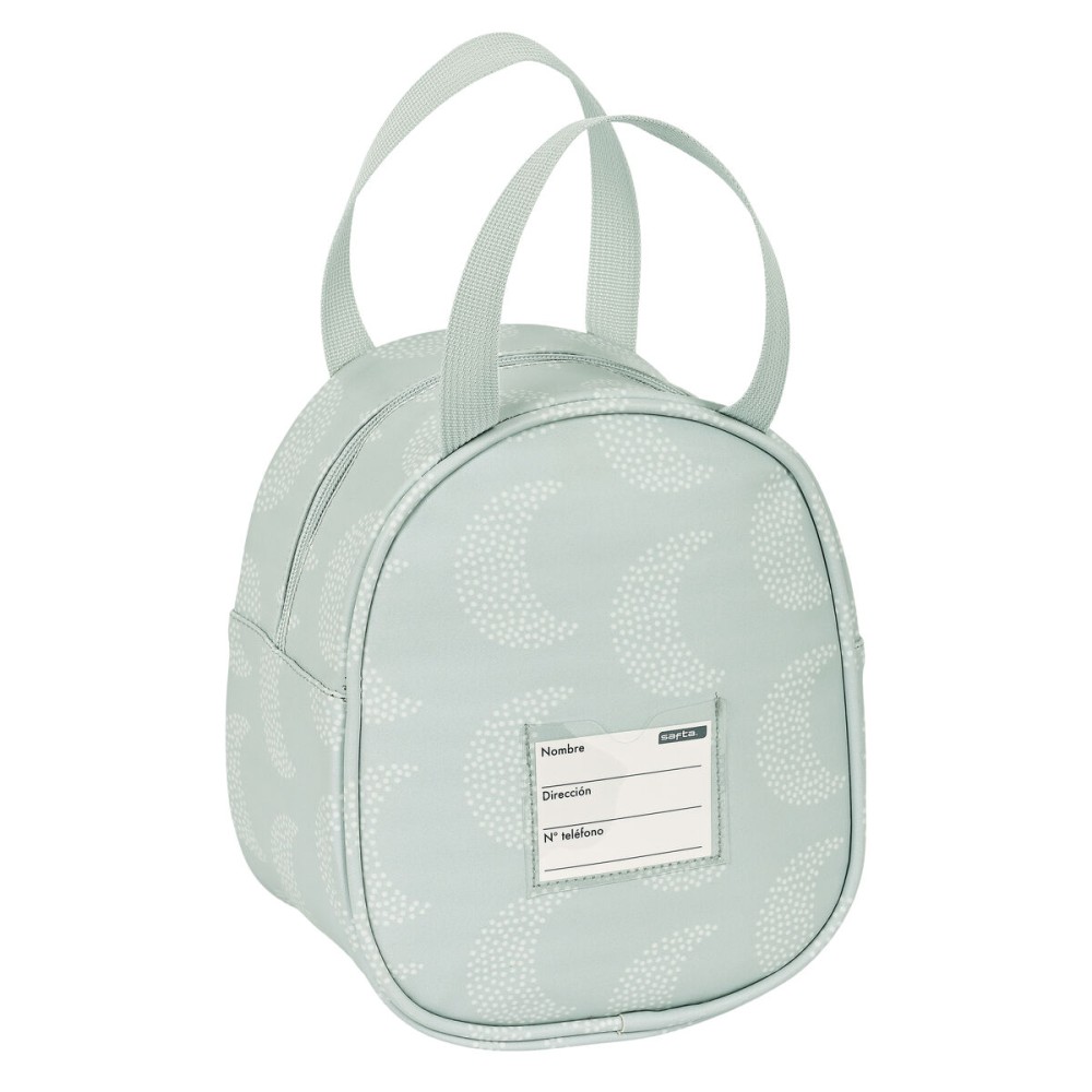 Sac glacière goûter Safta Luna Gris (19 x 22 x 14 cm)